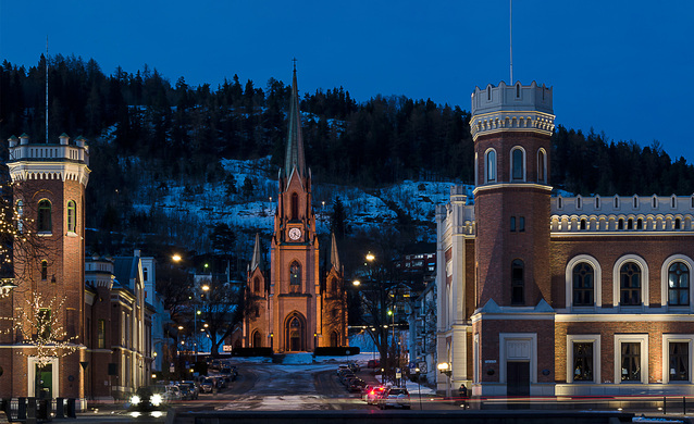 Bragernes kirke. Foto.